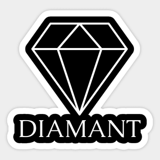 Diamond "DIAMANT" Sticker